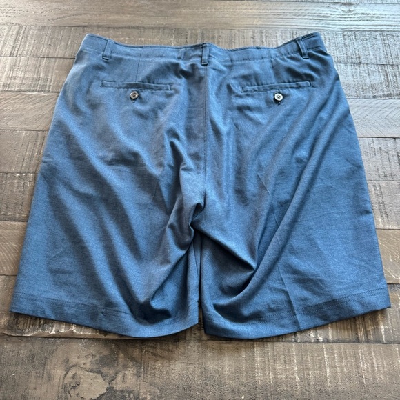 Pebble Beach Dry-Luxe Performance Shorts Blue Men's Size 38 Golf Activewear - Picture 9 of 11